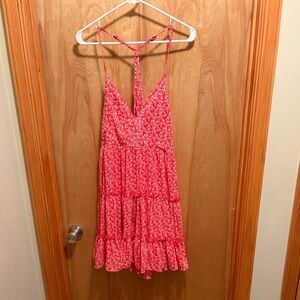 Bright Red Mini Dress